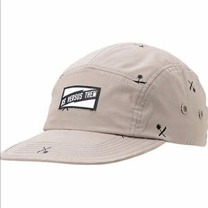 NWOT Us Versus Them-Biscayne 5panel Hat